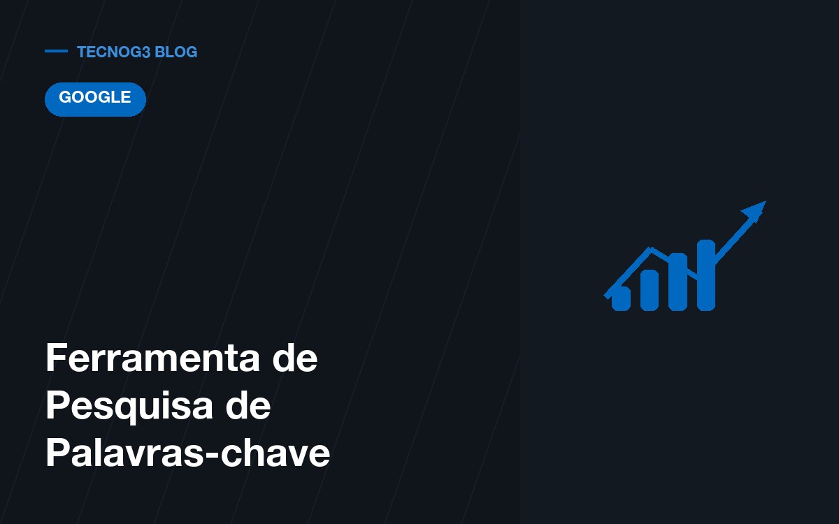 Ferramenta de Pesquisa de Palavras chave