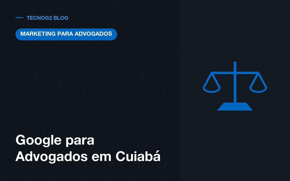 Google para Advogados em Cuiabá