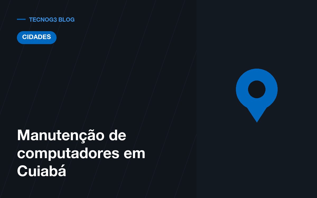 Manutenção de computadores em Cuiabá
