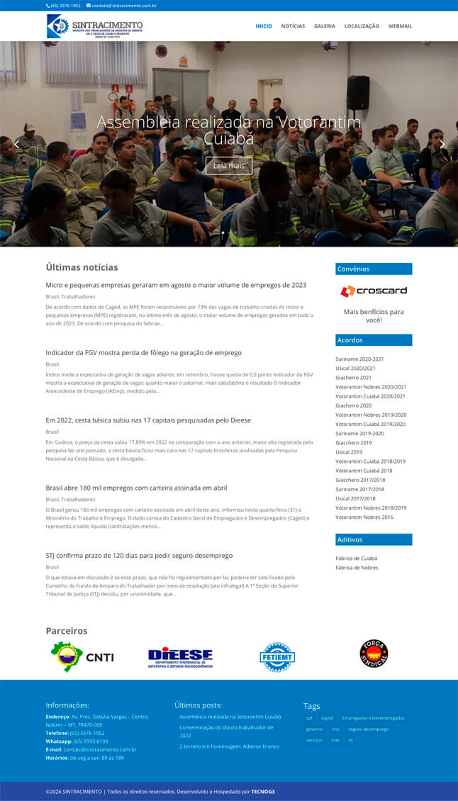 sintracimento
