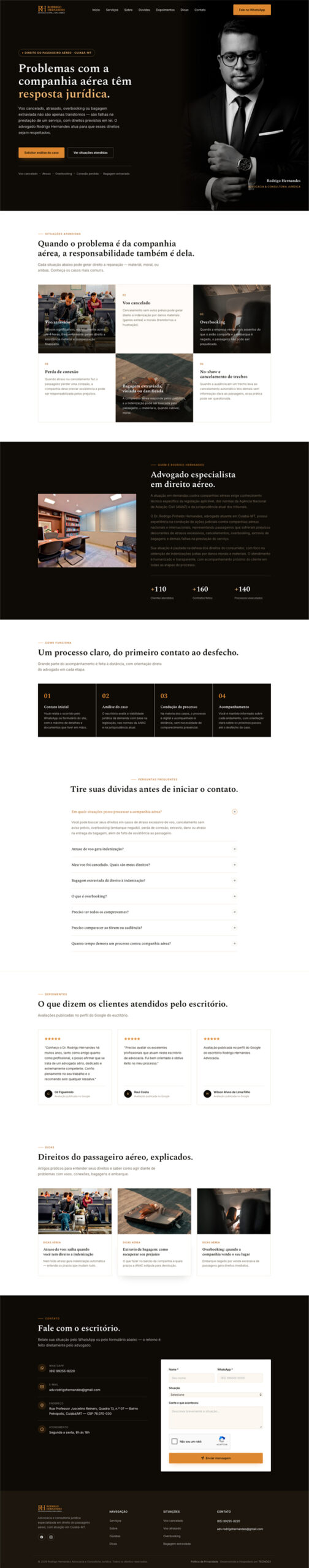 Site para advogado em Cuiabá